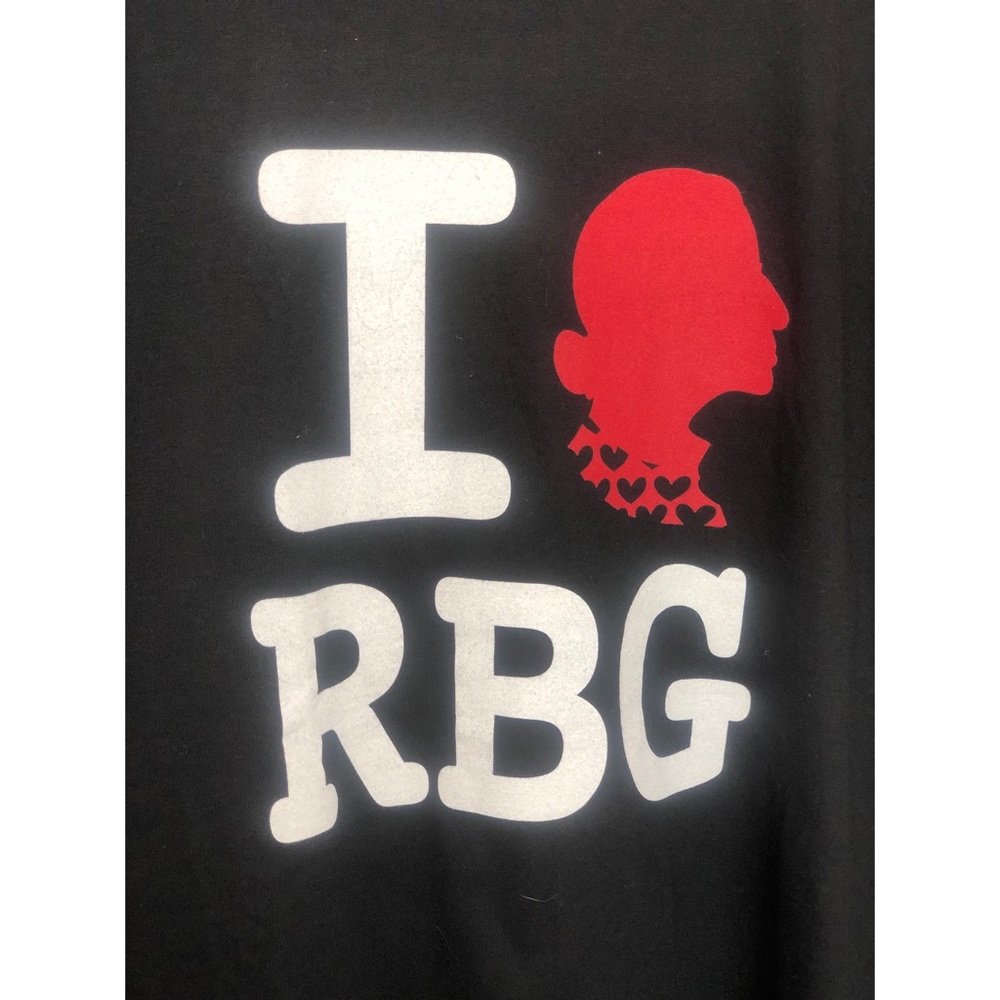 I Love RGB Black Graphic Tee Size 2XL